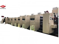 maszyna do drukowania kartonów z rowkami