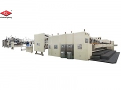 Maszyna do druku fleksograficznego Maszyna do składania i sklejania w linii